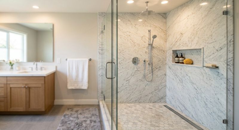 Shower Remodeling project example